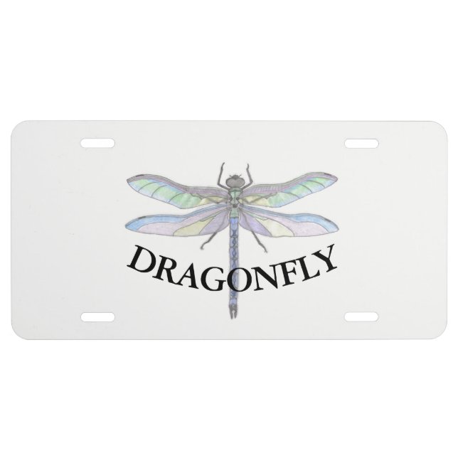 DRAGONFLY License Plate (Front)