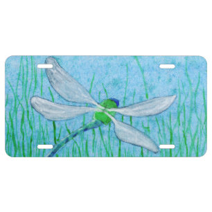 Dragonfly License Plate