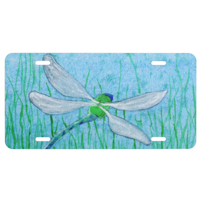 Dragonfly License Plate (Front)