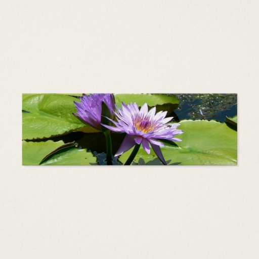 Customizable Dragonfly Lotus Business Card