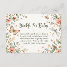 Dragonfly Love Bug Baby Shower Books for Baby