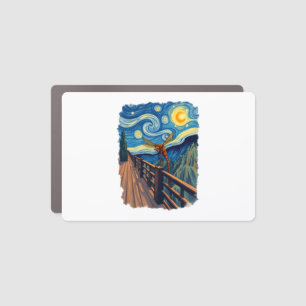 Dragonfly Lovers Artistic Dragonfly Car Magnet