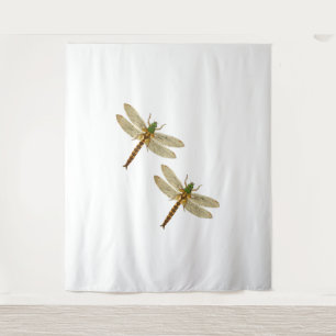 Dragonfly Lovers, Dragonfly Couples in Nature Tapestry