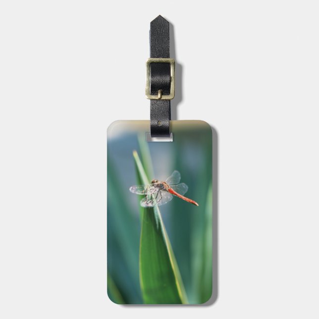 Dragonfly Luggage Tag (Front Vertical)