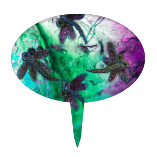 Dragonfly Magic Cake Topper