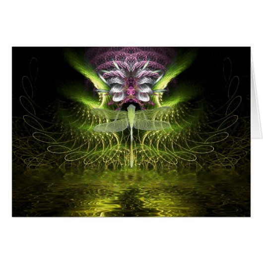 DragonFly Magic Card (Front Horizontal)