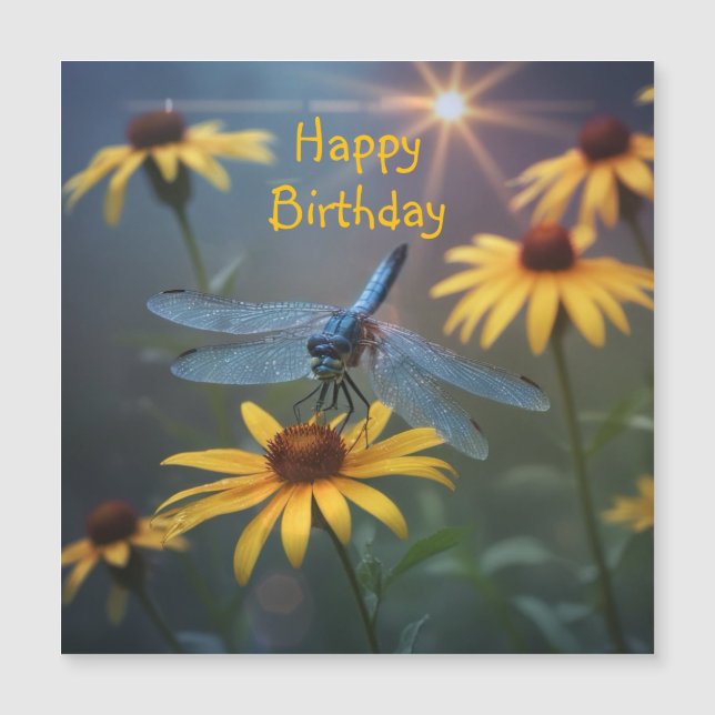 Dragonfly Magnetic Card (Front)