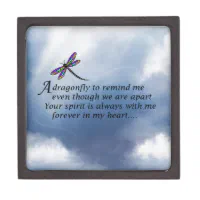 Dragonfly Memorial Poem Gift Box