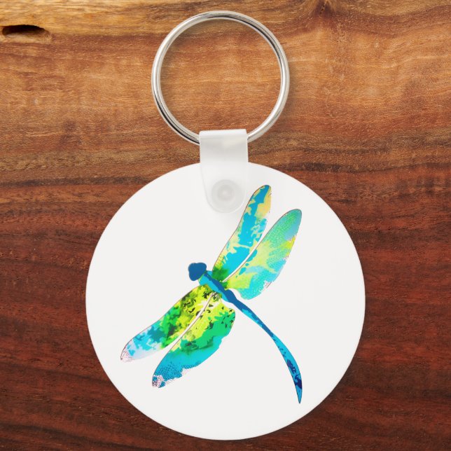 dragonfly merchandise keychain (Front)