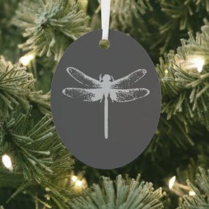 Dragonfly Metal Ornament