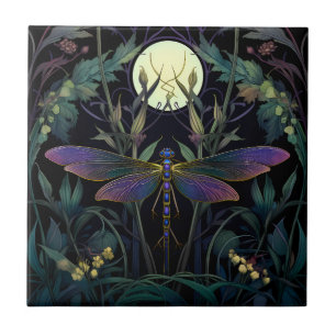 Dragonfly Moon Tile (Swamp Collection)