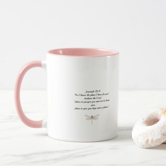 Dragonfly Mug (With Donut)