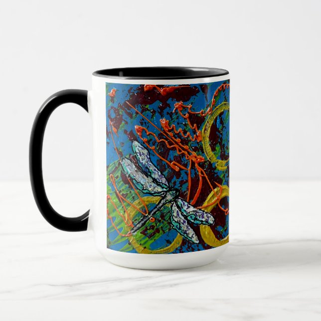 Dragonfly Mug (Left)