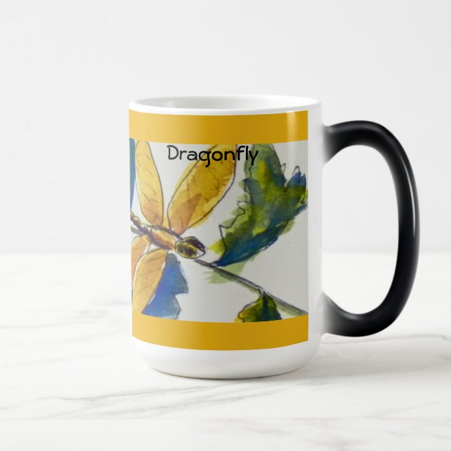 Dragonfly Mug, Coffee, Tea, etc. Coffee Mug (Right)