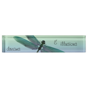 Dragonfly Name Plate