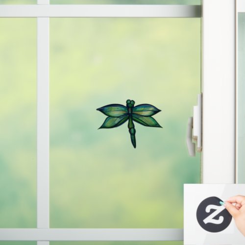 Dragonfly Nature Art Dragonflies                   Window Cling