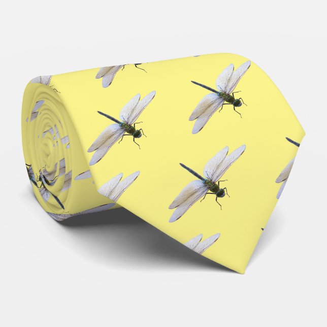 Dragonfly Neck Tie (Rolled)