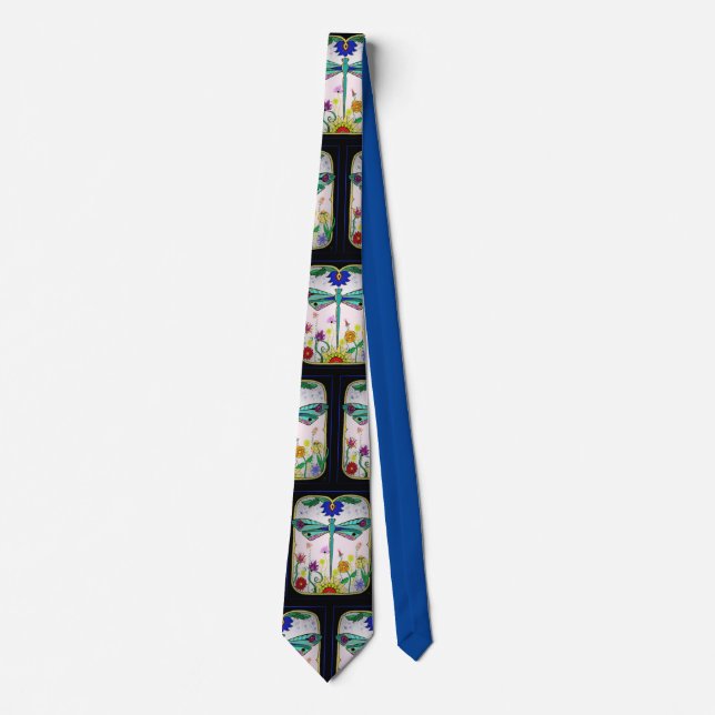 Dragonfly  neck tie (Front)