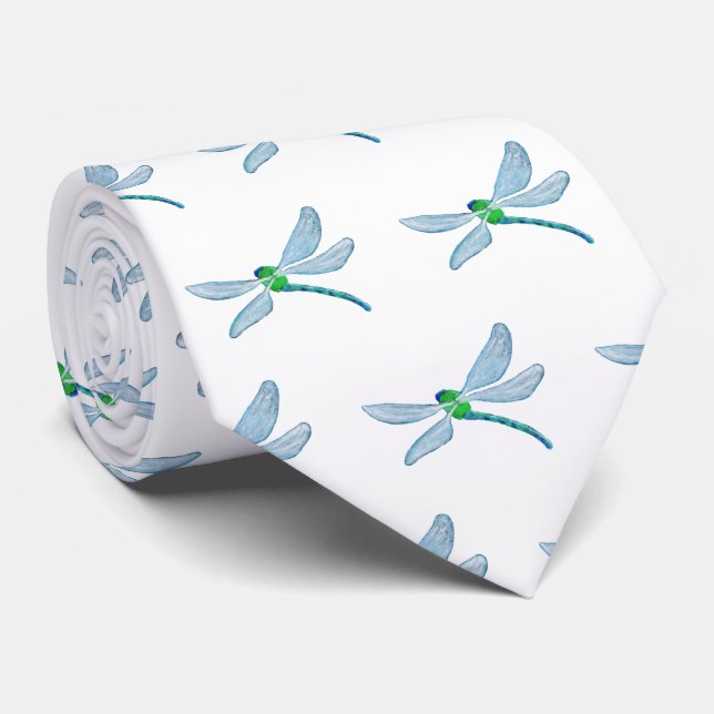 Dragonfly Neck Tie (Rolled)