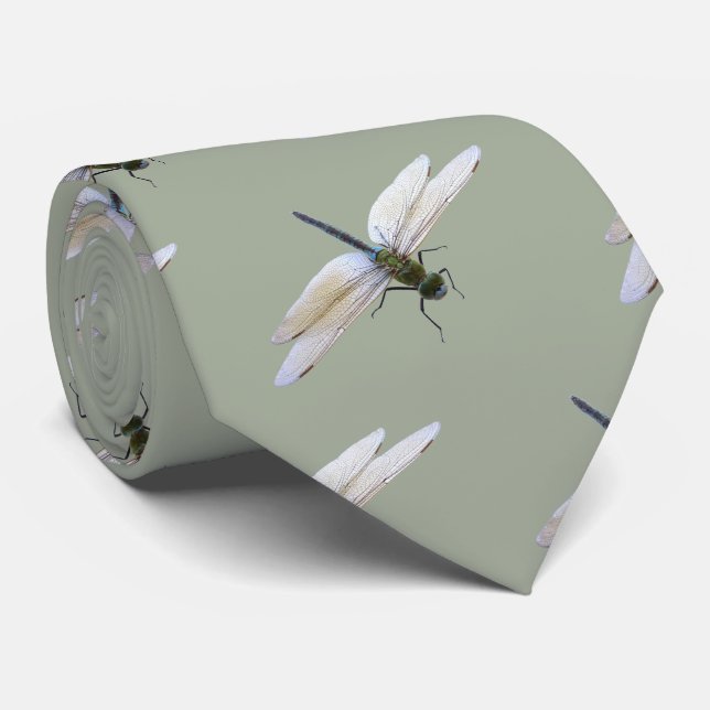 Dragonfly Neck Tie (Rolled)
