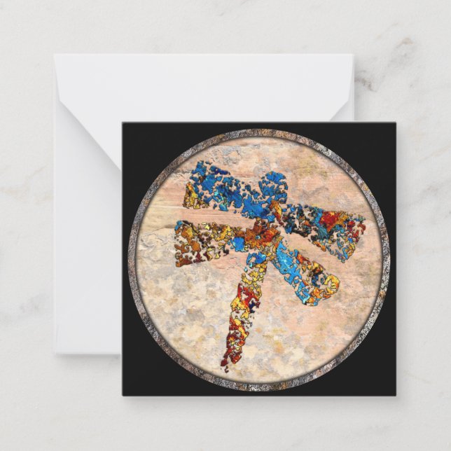 Dragonfly Note Card (Front)