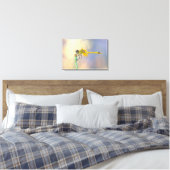 Dragonfly of several colors canvas print (Insitu(Bedroom))