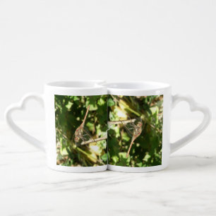 Dragonfly on a Twig Lovers Mugs