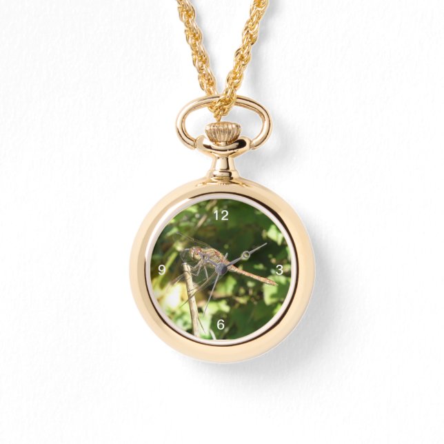 Dragonfly on a Twig Watch (Front)