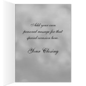 Dragonfly On Flower Card (Inside (Right))