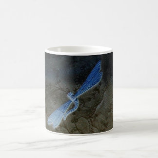 Dragonfly On Lace Color Morph Mug