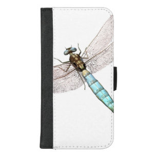 Dragonfly on White iPhone 8/7 Plus Wallet Case