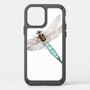 Dragonfly on White Speck iPhone Case