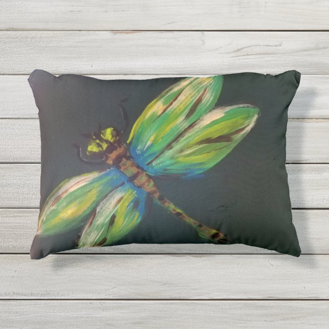 DRAGONFLY OUTDOOR PILLOW (Front)