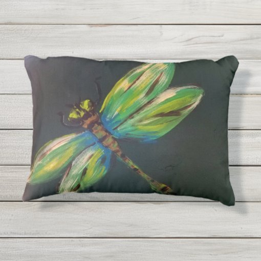 DRAGONFLY OUTDOOR PILLOW Zazzle