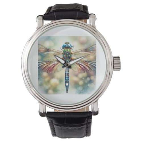 Dragonfly Overleaf IREF570 _ Watercolor Watch