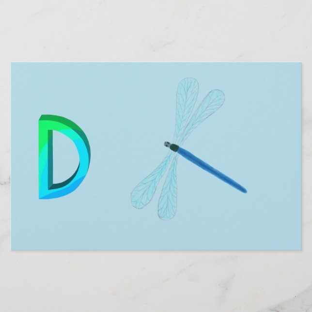 Dragonfly Paper (Front)