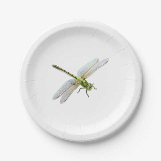 Dragonfly Paper Plates (Front)
