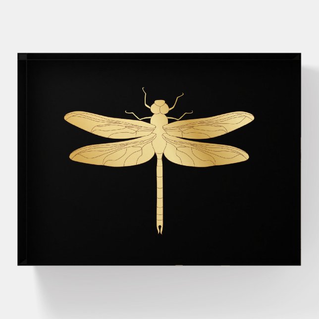Dragonfly Paperweight (Front)