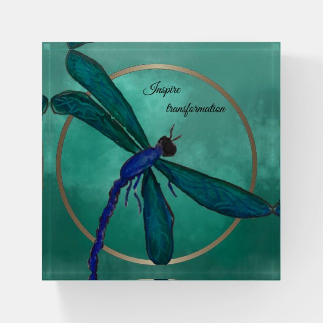 Dragonfly Paperweight (Front)