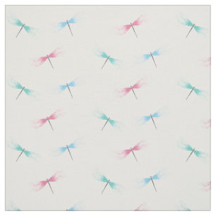Dragonfly pattern fabric