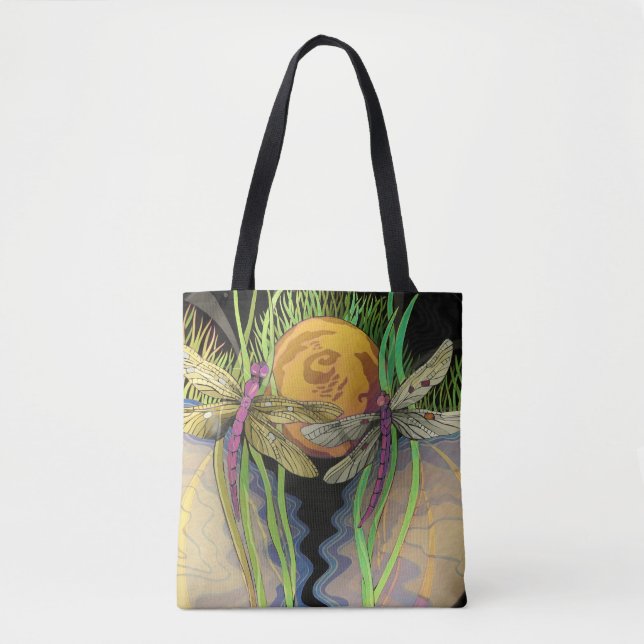 Dragonfly People Tote Bag (Front)