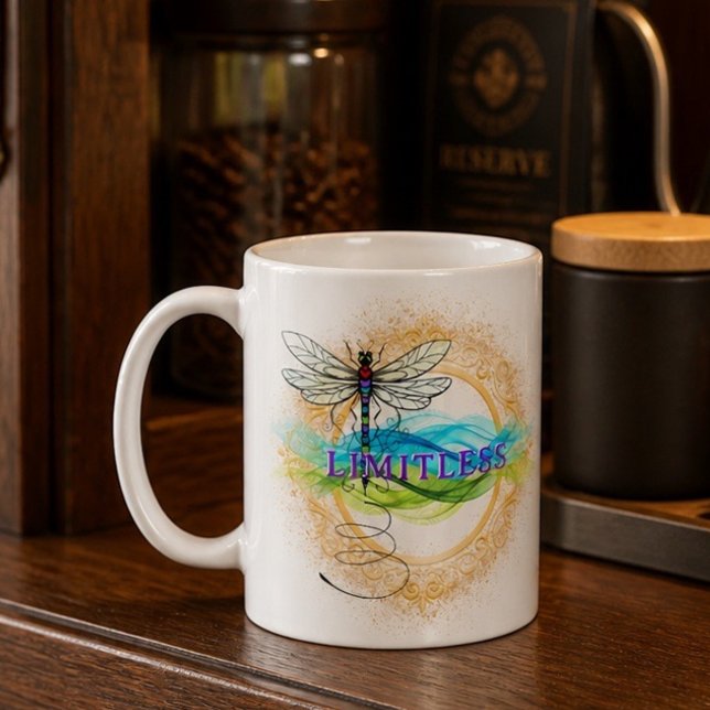 Dragonfly Personalized  Coffee Mug (Creator Uploaded)