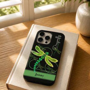 Dragonfly Personalized (Green) Case-Mate iPhone 14 Pro Max Case