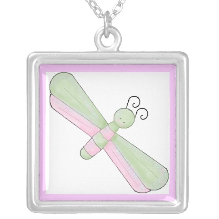 Dragonfly Personalized Necklace