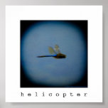 Dragonfly Photo Square Print Poster at Zazzle