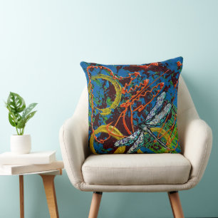 Dragonfly Pillow