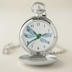 Dragonfly Pocket Watch