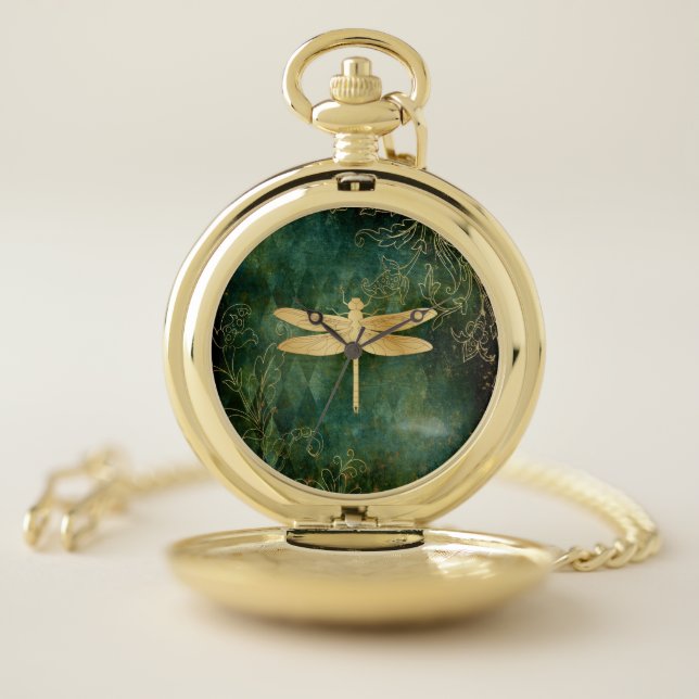 Dragonfly Pocket Watch (Inside)