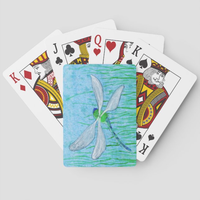 Dragonfly Poker Cards (Back)