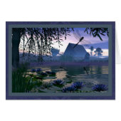 Dragonfly Pond Card (Front Horizontal)